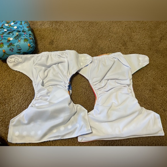 10 NWOT pocket diapers with inserts - Picture 2 of 6